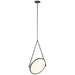 Visual Comfort Signature - PB 5005MBK - LED Pendant - Dot Stance - Matte Black