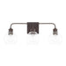 Capital Lighting - 120031BZ-426 - Three Light Vanity - Tanner - Bronze