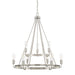 Capital Lighting - 420091BN - Nine Light Chandelier - Tanner - Brushed Nickel