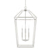 Capital Lighting - 522761BN - Six Light Foyer Pendant - Birch - Brushed Nickel