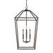 Capital Lighting - 522761BZ - Six Light Foyer Pendant - Birch - Bronze