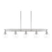 Capital Lighting - 821151PN-426 - Five Light Island Pendant - Mid Century - Polished Nickel