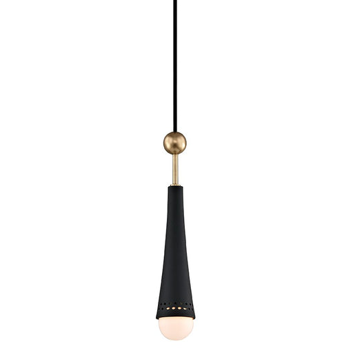 Hudson Valley - 2130-AGB - LED Pendant - Tupelo - Aged Brass