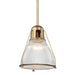 Hudson Valley - 7315-AGB - One Light Pendant - Haverhill - Aged Brass