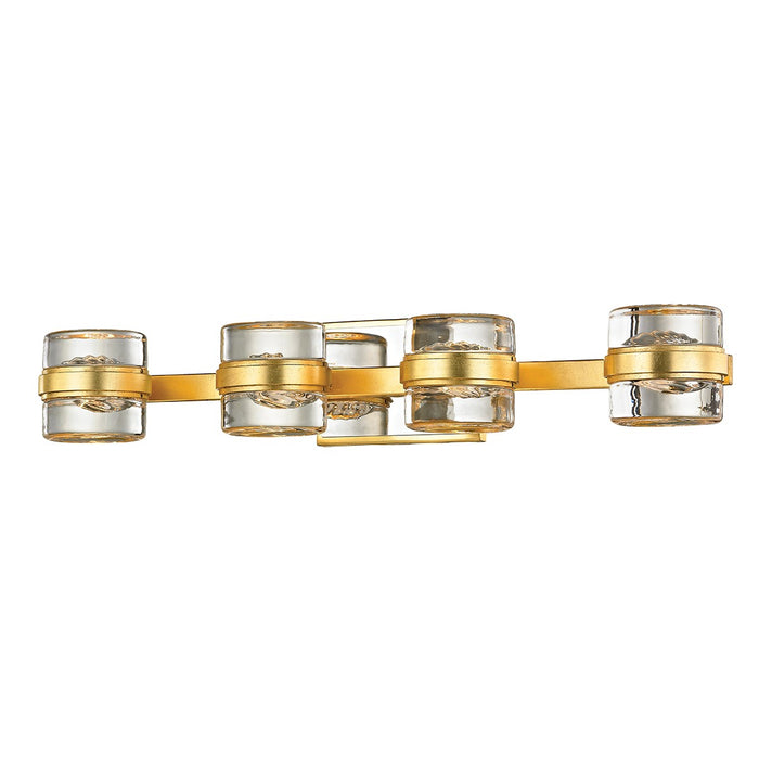 Troy Lighting - B5684-GL - Four Light Bath and Vanity - Splash - Gold Leaf