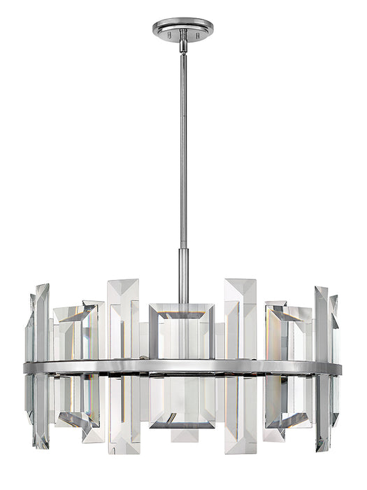 Fredrick Ramond - FR39215PNI - LED Chandelier - Odette - Polished Nickel