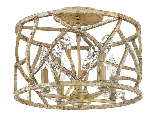 Fredrick Ramond - FR46801CPG - LED Flush Mount - Eve - Champagne Gold