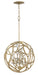 Fredrick Ramond - FR46804CPG - LED Chandelier - Eve - Champagne Gold