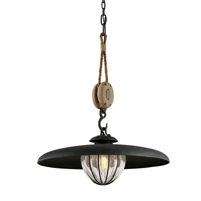 Troy Lighting - F4906-FOR - One Light Pendant - Murphy - Forged Iron