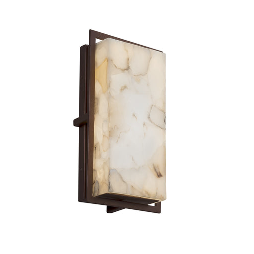 Justice Designs - ALR-7562W-DBRZ - LED Outdoor Wall Sconce - Alabaster Rocks - Dark Bronze