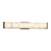 Justice Designs - ALR-8605-DBRZ - LED Linear Bath Bar - Alabaster Rocks - Dark Bronze