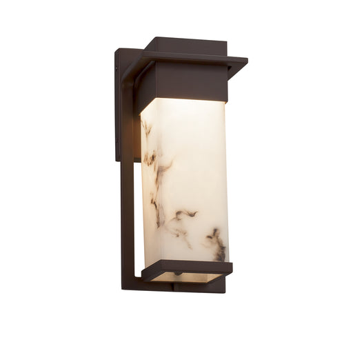 Justice Designs - FAL-7541W-DBRZ - LED Outdoor Wall Sconce - LumenAria - Dark Bronze