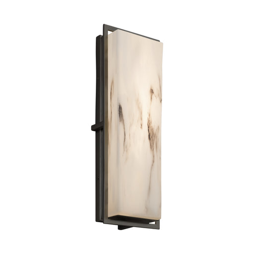 Justice Designs - FAL-7564W-MBLK - LED Outdoor Wall Sconce - LumenAria - Matte Black