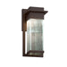 Justice Designs - FSN-7541W-RAIN-DBRZ - LED Outdoor Wall Sconce - Fusion - Dark Bronze