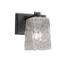 Justice Designs - GLA-8441-26-CLRT-MBLK - One Light Wall Sconce - Veneto Luce - Matte Black