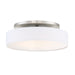 W.A.C. Lighting - FM-13120-BN - LED Convertible Semi-Flush Mount - Manhattan - Brushed Nickel