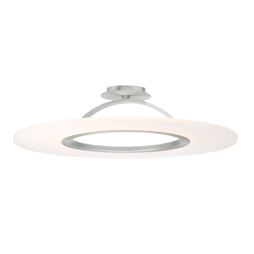 W.A.C. Lighting - FM-21720-AL - LED Convertible Semi-Flush Mount - Elektron - Brushed Aluminum