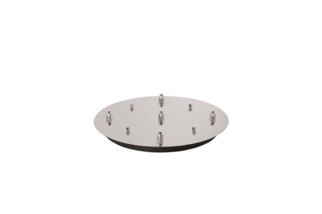 Kuzco Lighting - CNP05AC-BN - Multi-Port Canopy - Canopy - Brushed Nickel