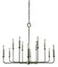 Framburg - 4982 PN - 12 Light Chandelier - Boulevard - Polished Nickel