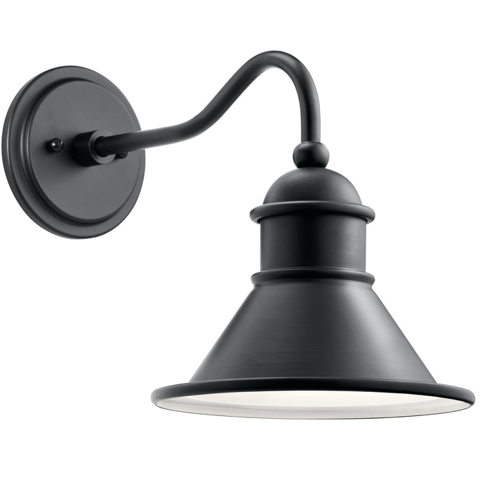 Kichler - 49775BK - One Light Outdoor Wall Mount - Northland - Black