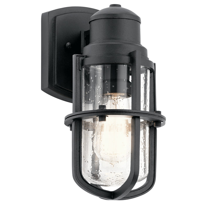 Kichler - 49857BKT - One Light Outdoor Wall Mount - Suri - Textured Black