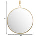 Varaluz - 407A01GO - Mirror - Varaluz Casa - Gold