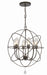 Crystorama - SOL-9326-EB - Six Light Outdoor Chandelier - Solaris - English Bronze