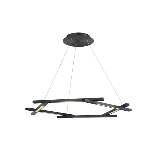 Modern Forms - PD-43738-BK - LED Chandelier - Metric - Black