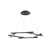 Modern Forms - PD-43738-BK - LED Chandelier - Metric - Black