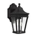 Generation Lighting. - OL5420BK - One Light Outdoor Wall Lantern - Cotswold Lane - Black