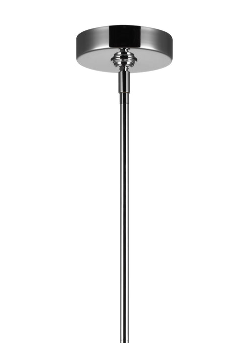 Generation Lighting. - P1459CH - One Light Pendant - Loras - Chrome