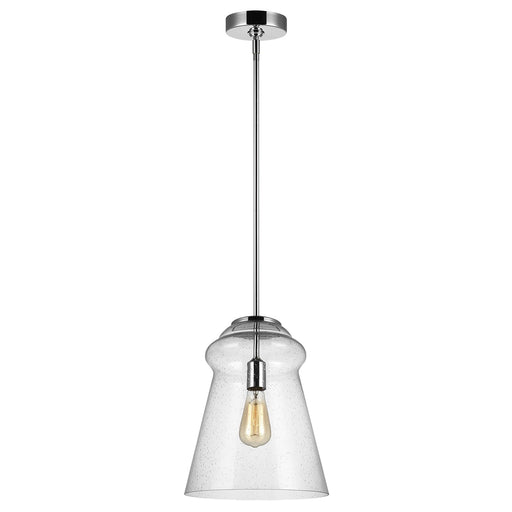 Generation Lighting. - P1459CH - One Light Pendant - Loras - Chrome