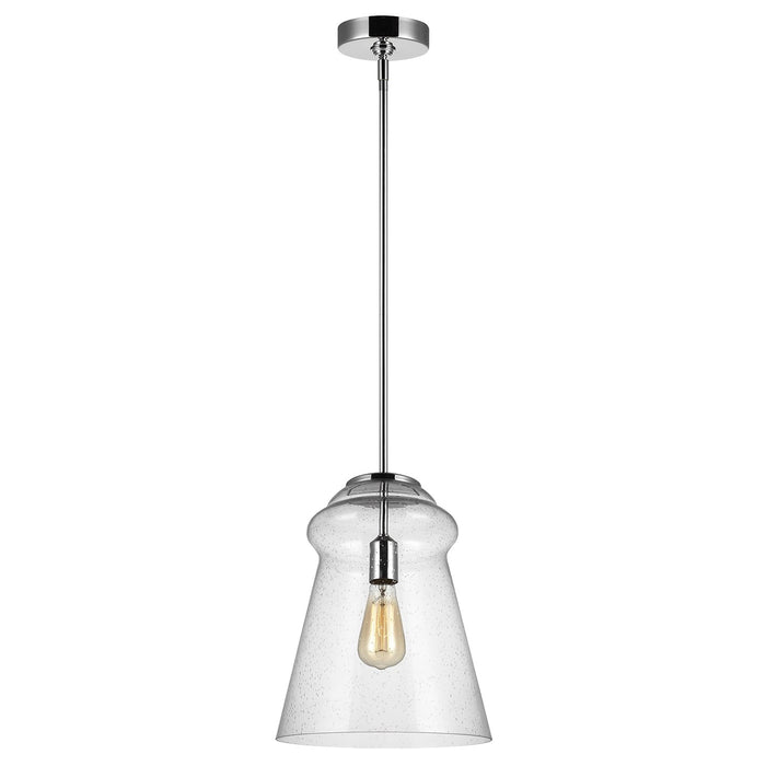 Generation Lighting. - P1459CH - One Light Pendant - Loras - Chrome