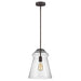 Generation Lighting. - P1459DWI - One Light Pendant - Loras - Dark Weathered Iron