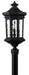 Hinkley - 1601MB-LL - LED Post Top/ Pier Mount - Raley - Museum Black