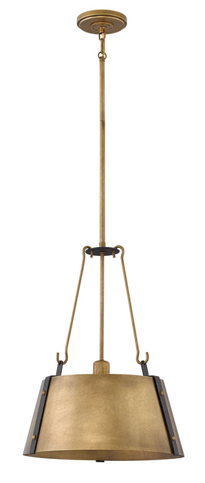 Hinkley - 3394RS - LED Pendant - Cartwright - Rustic Brass