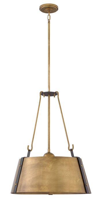 Hinkley - 3395RS - LED Pendant - Cartwright - Rustic Brass