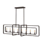 Hinkley - 4818DZ - LED Linear Chandelier - Quentin - Aged Zinc