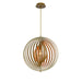 Eurofase - 31873-017 - One Light Pendant - Abruzzo - Wood