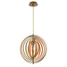 Eurofase - 31874-014 - One Light Pendant - Abruzzo - Wood