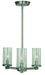 Framburg - 3063 BN - Three Light Chandelier - Lexi - Brass Nickel