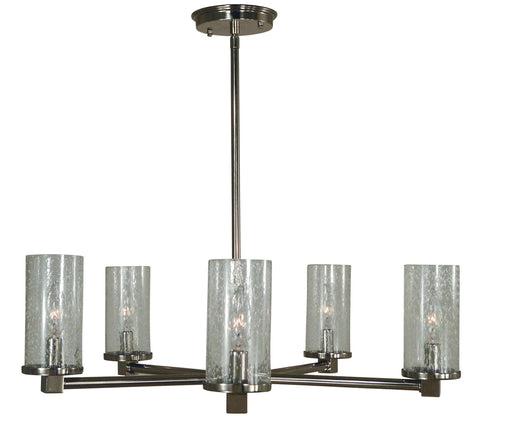 Framburg - 3065 PN - Five Light Chandelier - Lexi - Polished Nickel