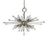 Framburg - 3085 PN - Ten Light Chandelier - Supernova - Polished Nickel