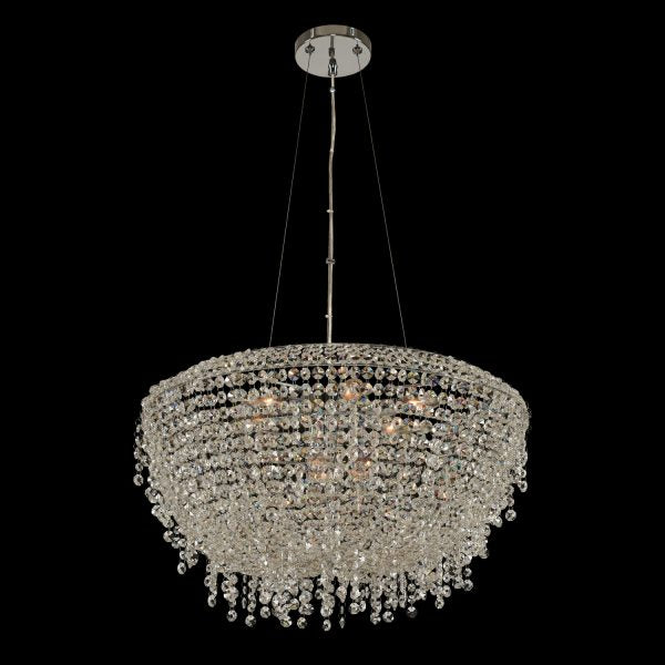 Allegri - 030851-010-FR001 - Nine Light Pendant - Massimo - Chrome