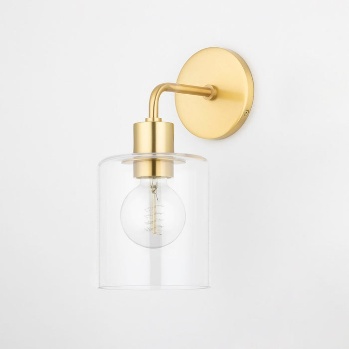 Mitzi - H108101-AGB - One Light Wall Sconce - Neko - Aged Brass