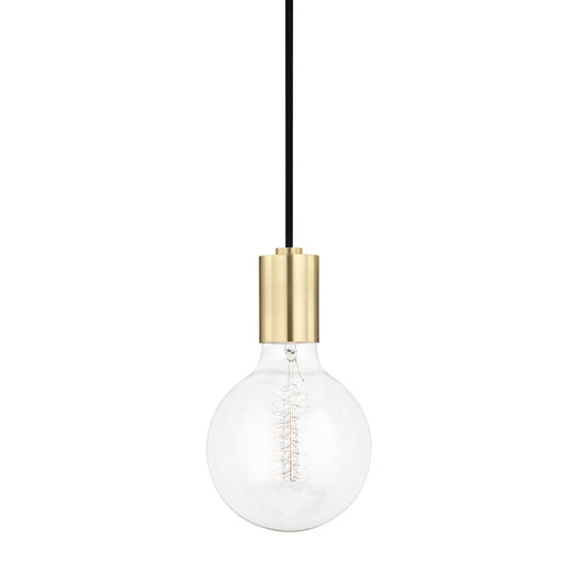 Mitzi - H109701-AGB - One Light Pendant - Ava - Aged Brass