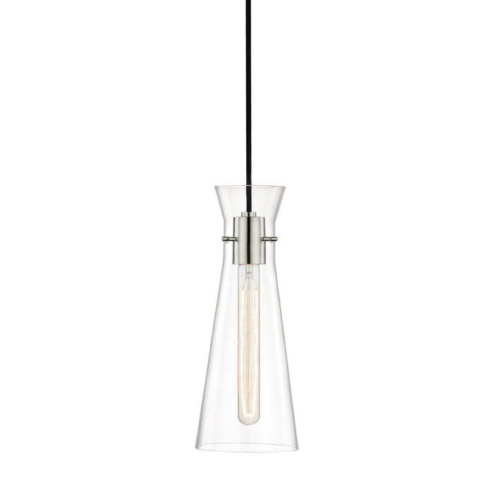 Mitzi - H112701-PN - One Light Pendant - Anya - Polished Nickel