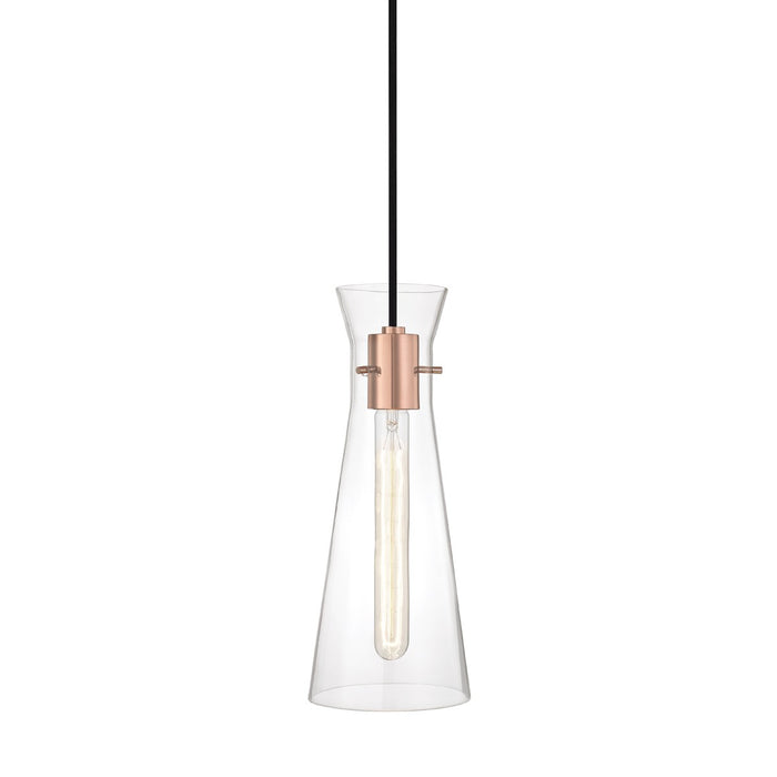 Mitzi - H112701-POC - One Light Pendant - Anya - Polished Copper