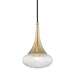 Mitzi - H114701C-AGB - One Light Pendant - Bella - Aged Brass