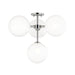 Mitzi - H122604-PN - LED Semi Flush Mount - Ashleigh - Polished Nickel